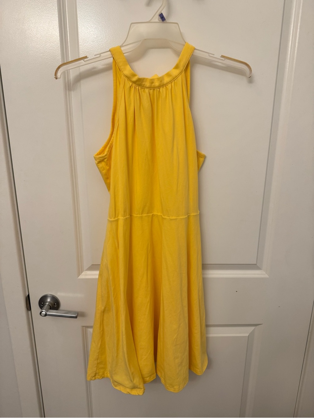 Amazon Yellow Halter Summer Dress
